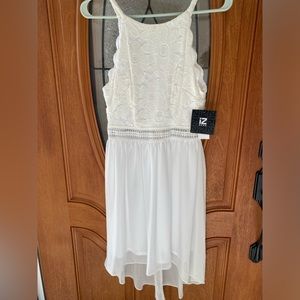 Iz Byer White Dress